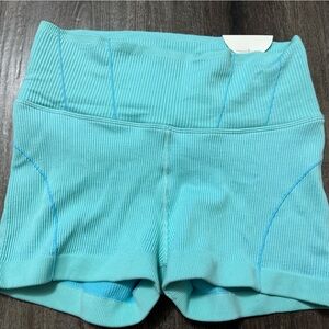 New Medium Blue Aerie Biker shorts